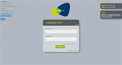 Desktop Screenshot of crm.cebelian.com